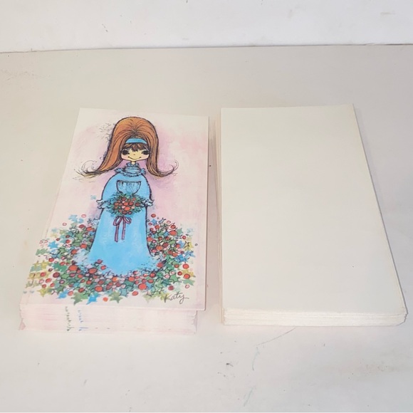 MCM American Greetings Katy Jablonski Zimmie 27 Christmas Cards & Envelopes - Picture 9 of 10